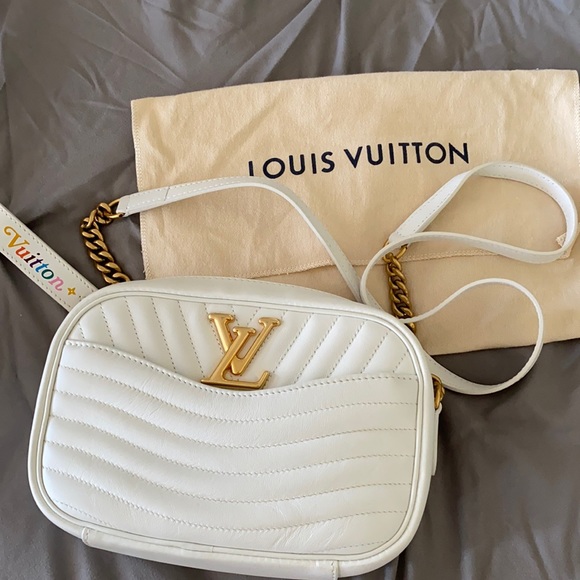 Louis Vuitton New Wave White Camera Bag